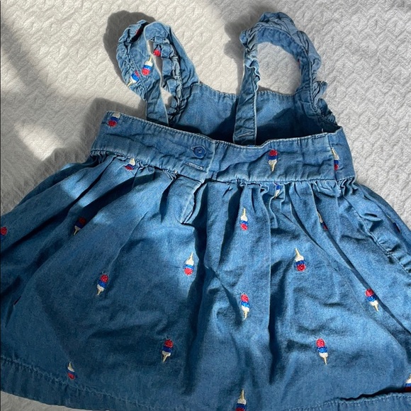 Osh Kosh 9M denim dress - Picture 4 of 6